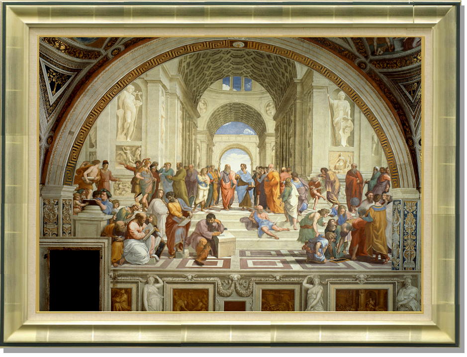 アテネの学堂 ラファエロ 絵画販売 複製画