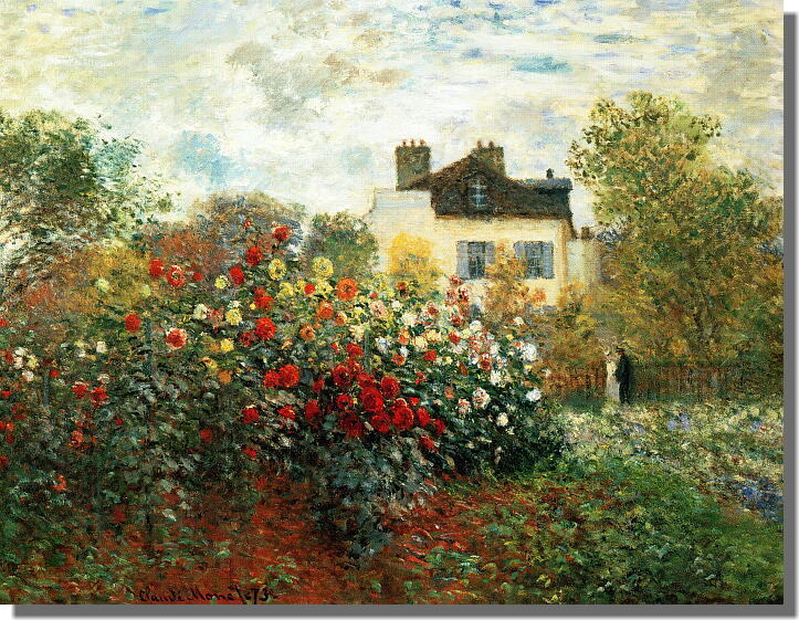 アルジャントゥイユのモネの庭 モネ 絵画販売